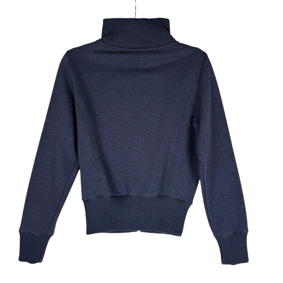 Maurices Zip Up Cardigan Size Small Navy Blue - Picture 6 of 8